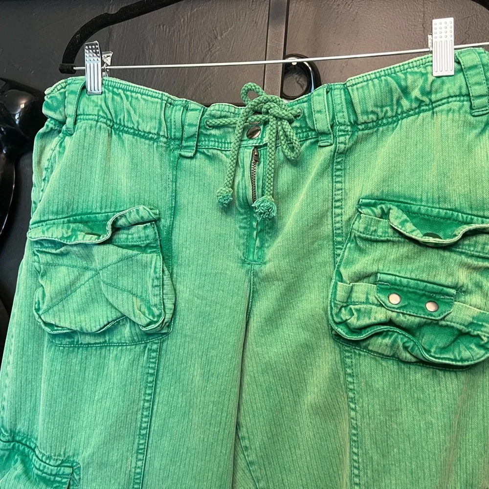 Free People Tahiti cargo pants Sz Medium - Picture 3 of 8